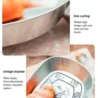 (Fruits And Vegetables)Food Serving Tray Tinplate Camping Tableware Portable EOM