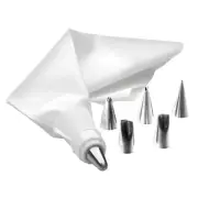 NEW Pyrex Platinum Cake Pastry Decorating Set 7pce