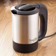 1000W Mini 0.5L Stainless Steel Electric Kettle Travel Water Boiler Teapot Pot