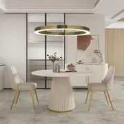 Ring LED Pendant Light with Remote CCT 500mm or 800mm in Black and Brass