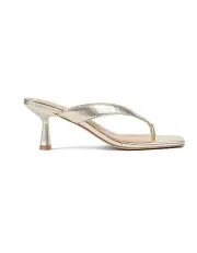 [Siren] Sardinia Thong Heels in Gold