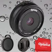 Opteka 28mm f/2.8 Manual Focus Prime Lens for Panasonic DMC-GF2 G3 GF3 GX1 GF5