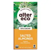 Organic Alter Eco Almond Blackout 85% 80g – Fresh, healthy organic delivery | Doorstep Organics.