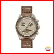 【FREE SHIPPING】Swatch x Omega Bioceramic MoonSwatch Mission to Saturn SO33T100
