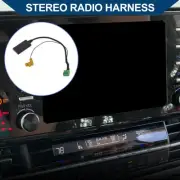 Stereo Radio Harness Bluetooth AUX Adapter Music Cable for Audi Car