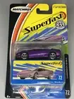 Matchbox 2004 35th Superfast #72 Lamborghini Diablo in Purple 1/15,000