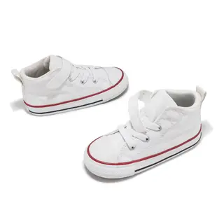 Converse 童鞋 Chuck Taylor All Star 中童鞋 白 帆布鞋 中筒 [ACS] A04825C