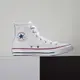 Converse Chuck Taylor All Star 白色 皮革 高筒 基本款 休閒鞋 132169C