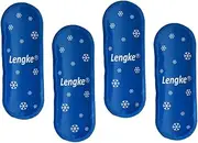 ORFOFE 4 Pcs Ice Bar Freezer Pad Sports Gels Cooling Case Round Gel Bag Refrigerated Bag Reusable Ice Bags Cooler Holder Ice Bar Reusable Ice Bar Blue