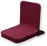 SPANCARE PHARMACEUTICALS Meditation Chair | Seat Size: 18"x18" | Medium Size (Maroon)