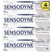 Sensodyne Extra Whitening Toothpaste 6oz - Pack of 4