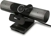 2K 30fps Webcam with Mic and Speaker, Auto Focusing Streaming Webcam, USB 2.0 Computer Camera, for Win 2000, XP, 7, 8, 10, for Linux, for OS X Laptop