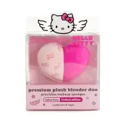 HELLO KITTY LIMITED EDITION PINK PREMIUM PLUSH MAKEUP BLENDER DUO