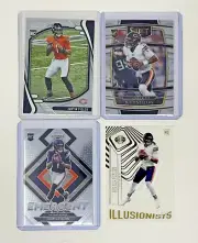 Justin Fields RC Rookie 4 Card Lot 2021 Prizm Select Absolute Bears Steelers NFL