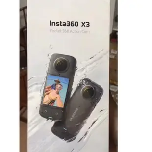 原廠正版Insta360 X3 觸控大螢幕口袋全景運動相機