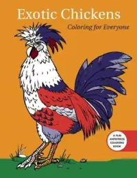 在飛比找博客來優惠-Exotic Chickens: Coloring for 