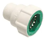Orbit 34778 PVC-Lock Plastic Pipe Adapter 3/4 in. Push x 3/4 in. MPT Dia.