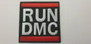 RUN DMC IRON ON SEW ON EMBROIDERED PATCH MUSIC HIPHOP RAP ROCK