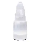 A1050 20cm Large Selenite Crystal Lamp, White