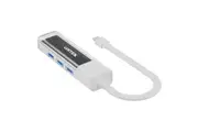 Unitek 4 Port Bi-Directional USB Hub with Detachable Cable - White (UTH1319AWH01)