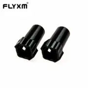 1Pair Rear Cup Axle Adapters For AXIAL SCX10 ELECTRIC RC4WD ROCK CRAWLER BLACK