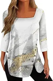 [Generic] Plus Size Workout Tops,Casual Summer top y2k Summer Tops Shirts for Women Dressy Casual Womens Spring Tops 2023 top for Woman t Shirts for Women Trendy Womens Tops Summer