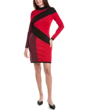 KARL LAGERFELD Geometric Sweaterdress