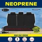 Mitsubishi Triton MQ MR Dual Cab 2015-2023 Neoprene REAR Seat Covers Waterproof