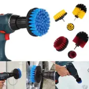 3 x Stiff Brush with Drill Attachment Scrubbing Brushes Cleaning Car Tire