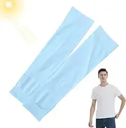 [Generic] Arm Sleeves for UV - Outdoor Sunscreen Protector,Breathable UV Sun Protection Sports Cooling Arm Sleeves for Women, Men and Youth