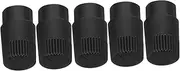 HONITANO Electric Guitar Knobs 5pcs Volume Potentiometer Knob Caps -on Design Universal Compatibility Black