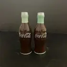 Vintage Coca Cola Bottle Salt & Pepper Shaker by Gibson