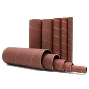 WEN Oscillating Spindle Sandpaper Sanding Sleeves Sheet H 80-Grit (10-Pack)