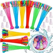 Paifeancodill Rapid-Fill Water Balloons, 333 Pcs Self-Sealing Balloon, 60 Seconds Instant Filling Self Sealing Water Balloons, Water Toys Balloons for Swimming Pool Backyard Splash Water Bomb Fight