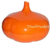 TUPPERWARE Forget Me Not Garlic Keeper Limited Release Orange Halloween Pumpkin