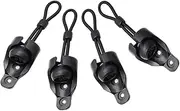 ABOOFAN 1Set Windproof Bungee Cord Kit for Roller Blinds Easy Installation Secure Fixing Mechanism for Indoor Outdoor Use