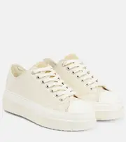 [Isabel Marant] Isabel Marant Austen suede-trimmed sneakers UK 8 beige