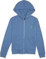 [Volcom] Big Boys Flip Thru Zip Fleece Hoodie Sweatshirt