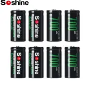 Real Capacity 16340 RCR123A 700mAh Rechargeable Li-ion Battery 500 Cycles Charge