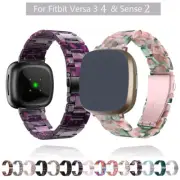 Replacement Resin Watch Band For Fitbit Versa 3/4 Sense 1 2 Wrist Strap Bracelet