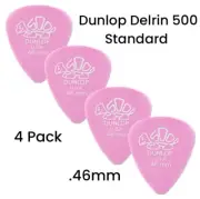 Dunlop Delrin 500 Standard Guitar Picks .46mm Light