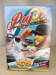 St Louis Cardinals ALBERT PUJOLS Crunch Cereal ANGELS DODGERS st louis area only