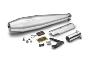 "RED ROOSTER PEGASUS EXHAUST, POLISH" FIT FOR HONDA H'NESS CB 350