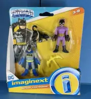 new Fisher-Price Imaginext DC Super Friends Batman & Catwoman 2 Pack Figure Set