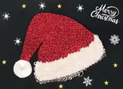 Wizardi Christmas Hat DIY Making Kit. Paper Quilling Set F07M3-6-Hat2