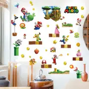 DIY Wall Stickers Removable Super Mario Game Kids Mural Room Decal Gift Vinyl