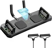 Fitness Board | Multifunctional Fitness Board - Fitness Supplies with Tensile Rope And Timer, Exerciser Trainer Board, Pilates Equipment for Abdominal & Core Strength Training