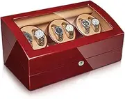 Luxury Automatic Watch Winder Box Storages Motor Flexible Pillow Paint Exterior(F) LWX