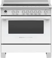 Fisher & Paykel 90cm Induction Pyrolytic Freestanding Cooker