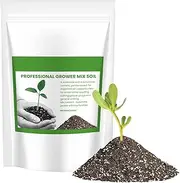 Indoor Plant Soil - Potting Mix for Plants - Automatic Slow-Release Compost Long Lasting Drainage Garden Accessories for Outdoor Indoor Flower Vegetable